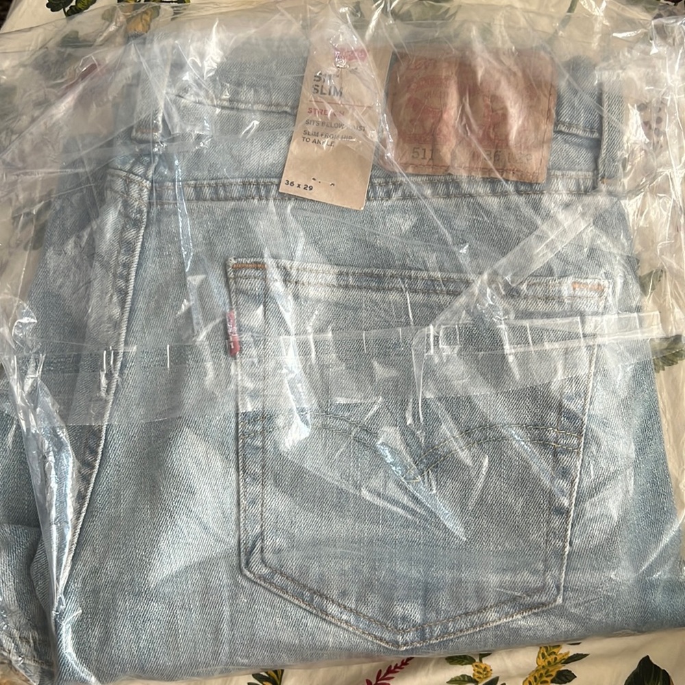 Levi's Men's 511 Slim Fit Jean, Blue Stone, 36x29
